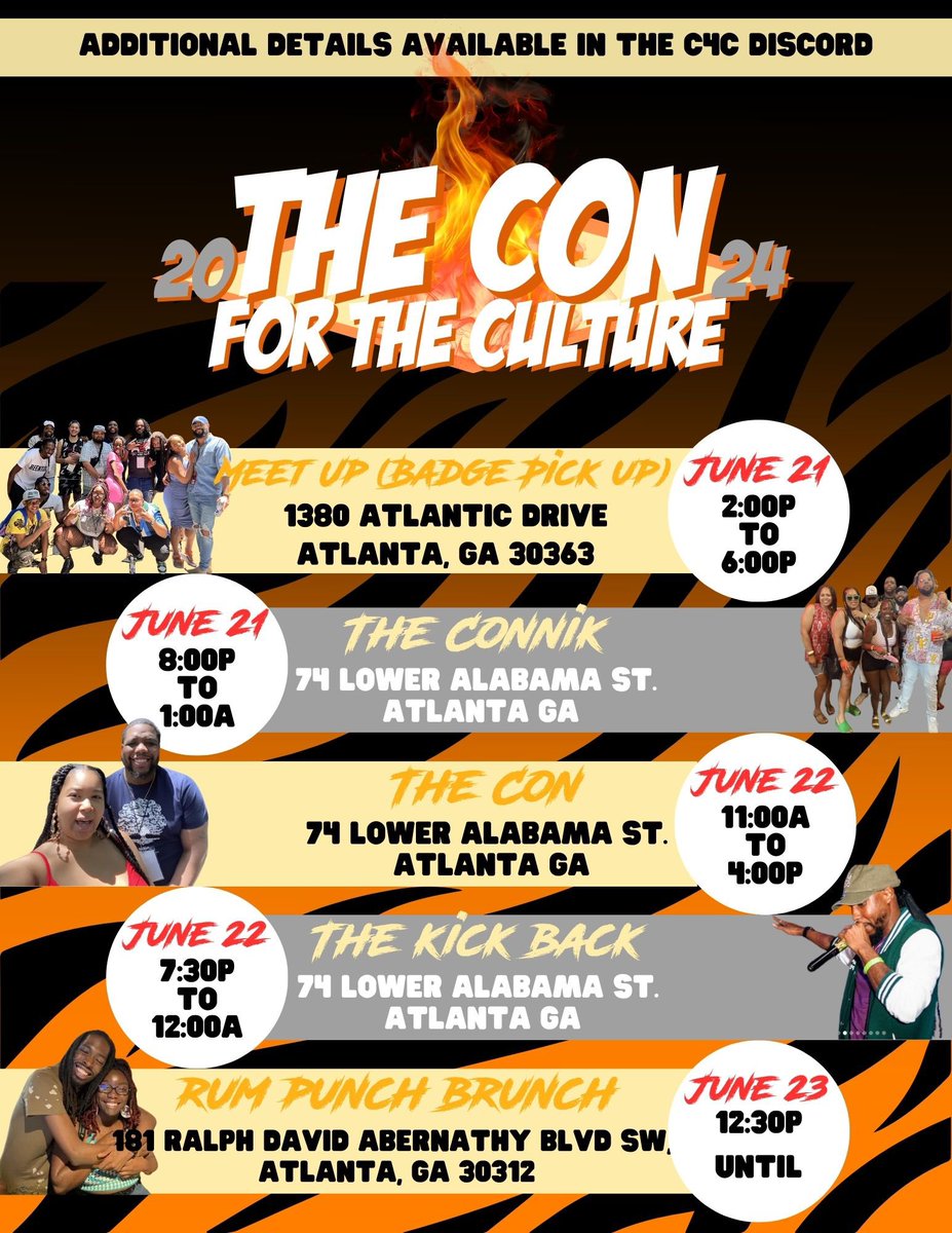 Deuceman06's tweet photo. Yall ready!!! @Con4TheCulture tix available until the 16th.  See ya in Atl!!! #ThisOneForUs https://t.co/Nzwd00xeCi