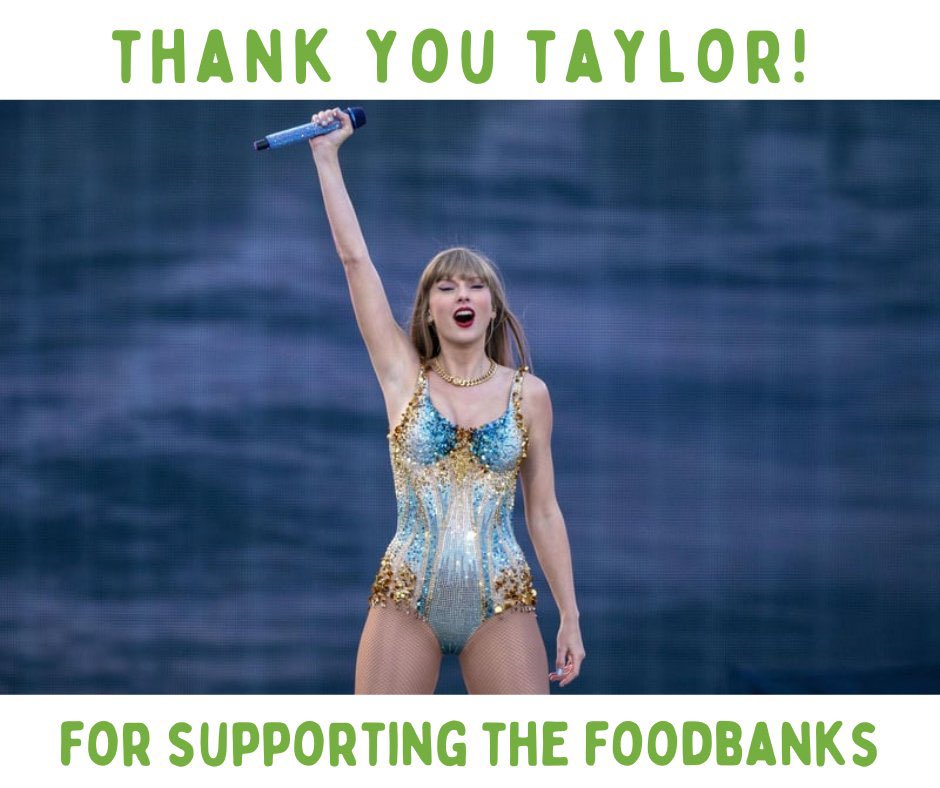 theswiftmuseum's tweet photo. The Edinburgh Food Project reported that Taylor Swift made a generous donation to help the city's food banks. 🏴󠁧󠁢󠁳󠁣󠁴󠁿

“Things are really tough for a lot of people right now, so it is lovely to see someone like Taylor spreading such positivity.” https://t.co/3bixiELiUr