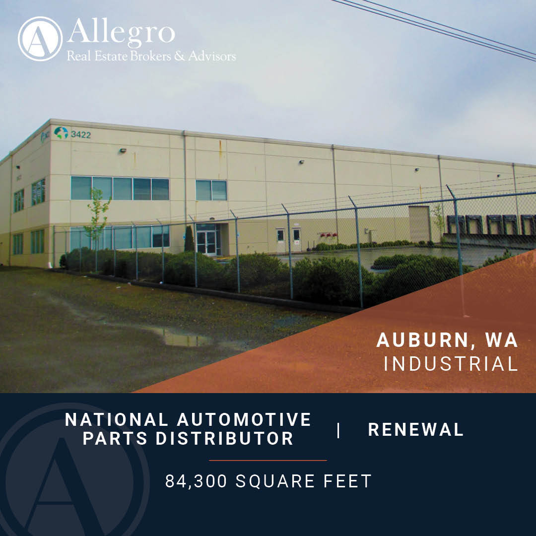 JUST CLOSED | Dealer Tire | National Tire Distributer 
Pleased to have represented Dealer Tire with Damon Taseff on this transaction. 
#AllegroRealty #TenantRepresentation