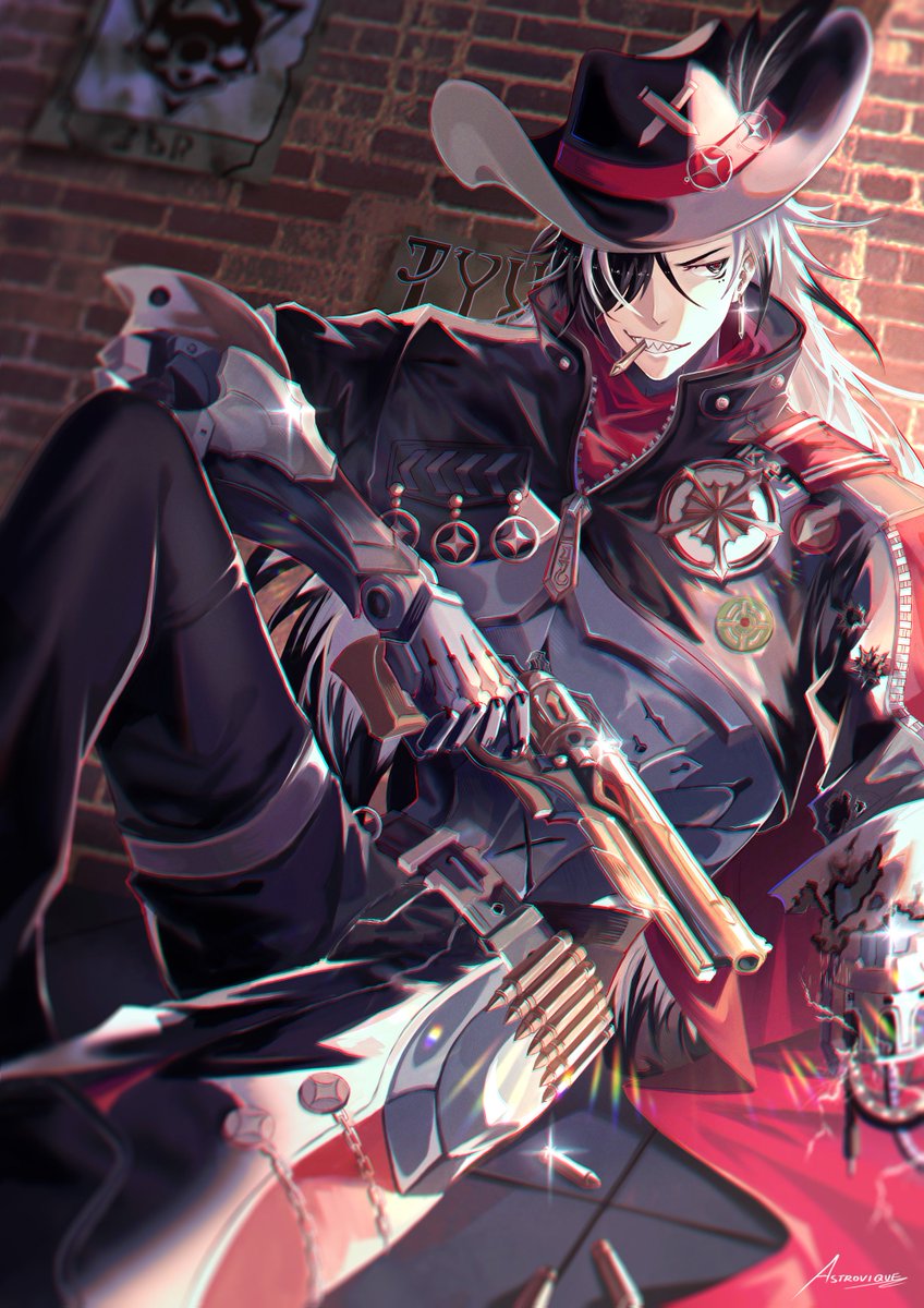 astrovique's tweet photo. "Cowboy's Got Business" 🤠💥
#Boothill #Galaxycowboy #HonkaiStarRail https://t.co/OEc2M0HQZp