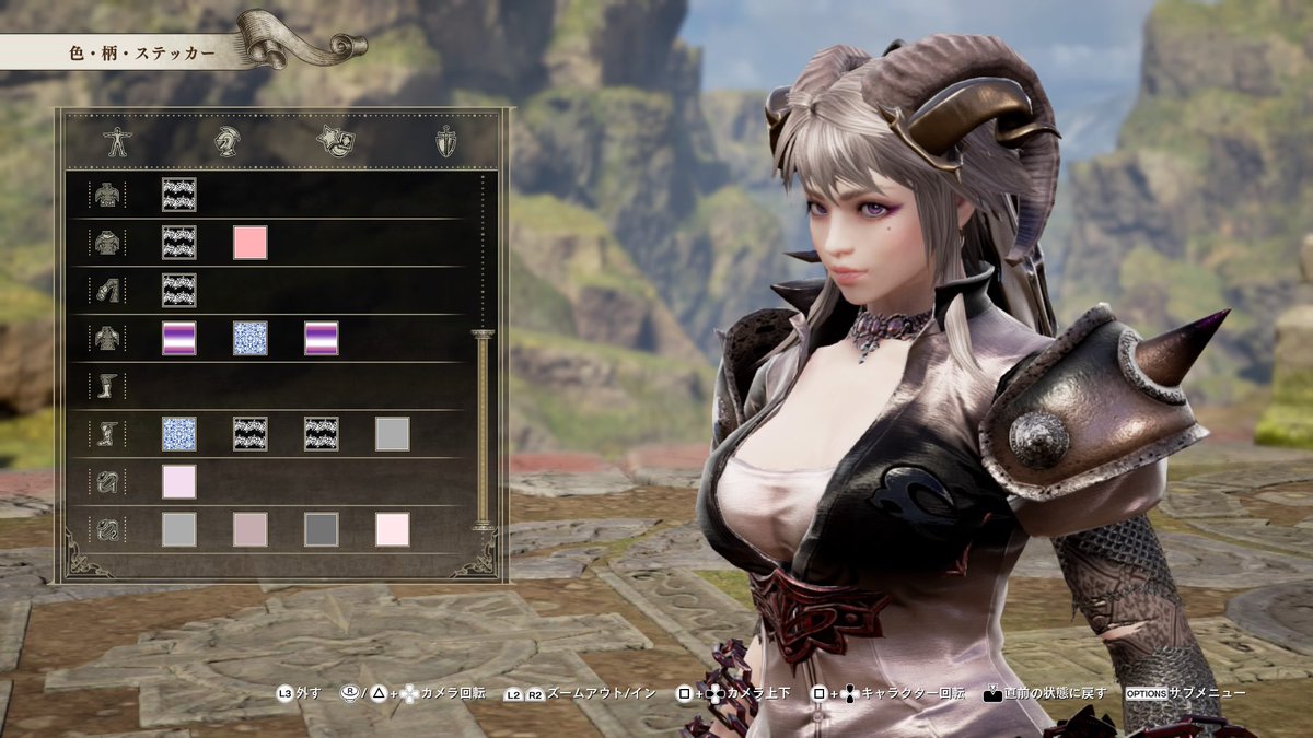 PasscodeTonight's tweet photo. オリキャラ
フェイスペイントで口角を上げてみました
わかるかな？
#ソウルキャリバー６ 
#soulcaliburvi https://t.co/eiK2iKnjBS