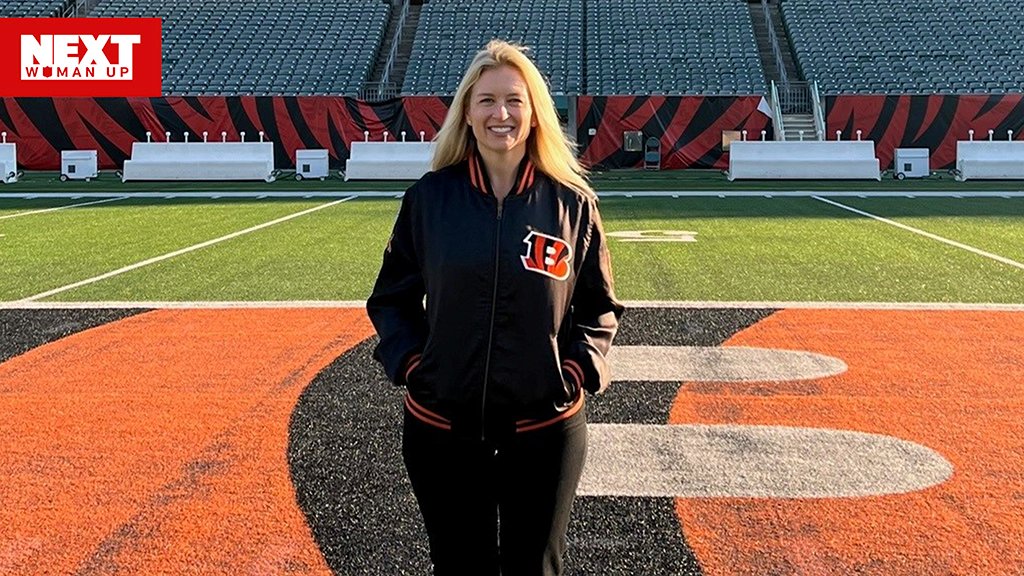 Next Woman Up: <a href="/Bengals/">Cincinnati Bengals</a> chief partnership officer Lacy Ekert discusses with <a href="/BCersosimo/">Brooke Cersosimo</a> how the excitement around the franchise impacts business for the team, a unique approach to mentorship and more

nfl.com/news/next-woma…