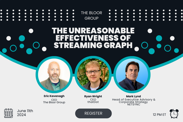 thatDotInc's tweet image. #Cybersecurity insights await! Join us TODAY at 12 noon ET, @eric_kavanagh talks with @rrwright of thatDot about "Streaming Graph" and real-time threat detection. Don’t miss out! hubs.ly/Q02B06cF0 #StreamingGraph #GraphDataModel #TechTalk #DMRadio #InsideAnalysis