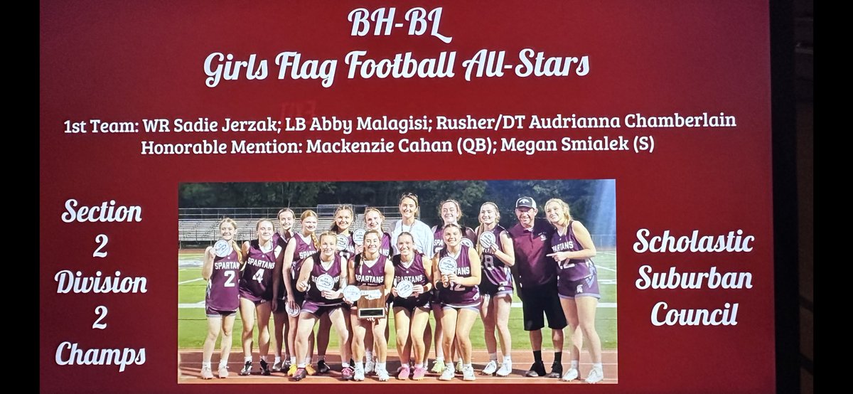 *What a way to end the school year.

*Wishing the four seniors the best of luck!