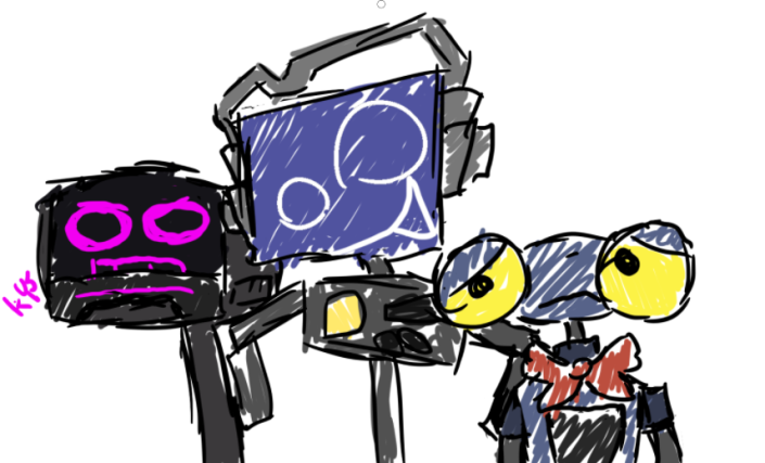 Fandrew_ADHOC's tweet photo. [ Look at me and my two best friends @Frogbot_ADHOC AND @Beepo335867!! ARENT WE THE BEST!!!!!!! https://t.co/jYpM4AGz8J