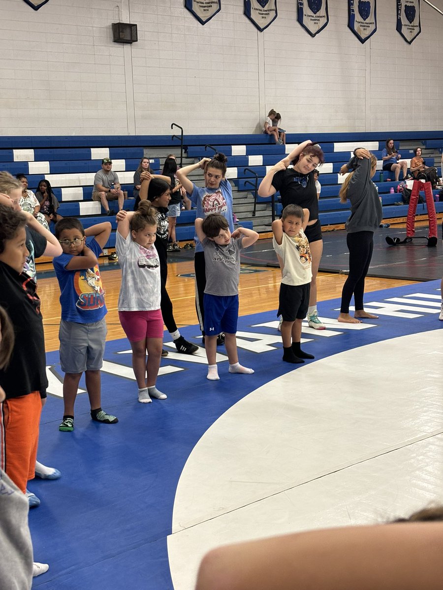 Little kids camp is rolling!