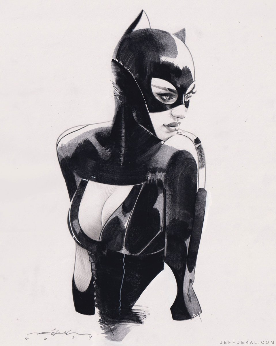 「#Catwoman commission for the indispensab」|JEFF DEKALのイラスト
