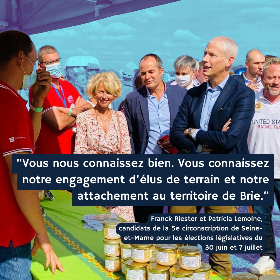 Franck Riester tweet media
