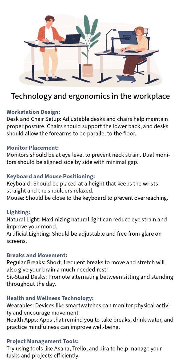 Technology and ergonomics in the workplace
Ergonomics and technology play crucial roles in shaping modern workplaces, directly impacting your health, productivity, and overall well-being. There's more to choosing the right kit than simply basing choice on the its colour! Read on>