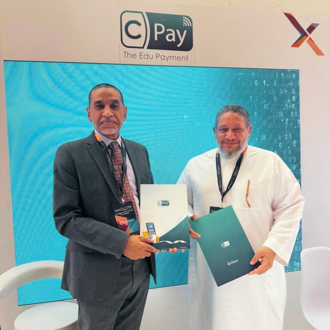 يسرنا الإعلان عن توقيع اتفاقية بين أكاديمية بلكسز لعلوم الطيران وشركة <a href="/CPayClassera/">CPay Classera</a> للمدفوعات والتابعة لشركة كلاسيرا الرائدة عالمياً في مجال التعليم الإلكتروني .
هذه الاتفاقية ستعمل على تحسين وتطوير تجربة عملائنا وتمكنهم من إتمام إجراءاتهم المالية بكل يسر وسلاسة.
 #انوكسيرا_2024