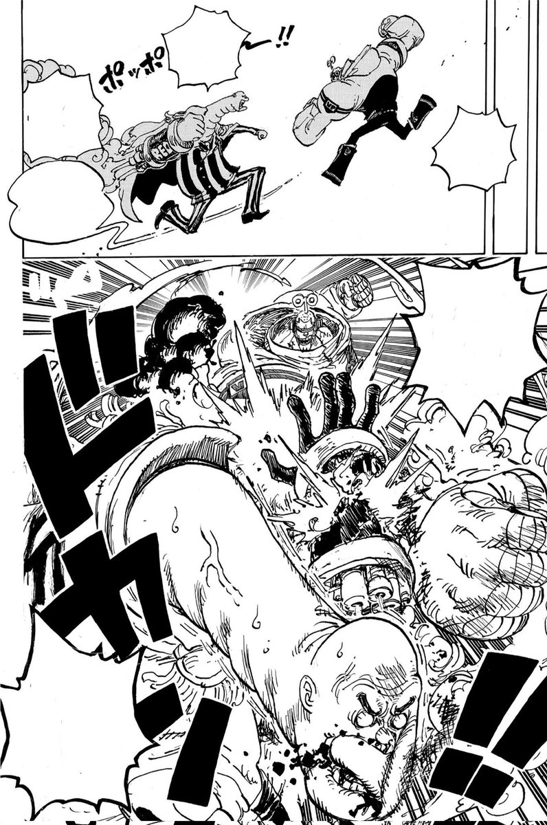 moaaaji's tweet photo. I drew this drawing of Franky vs the Vice Admiral. I drew it about two months ago, but I did not publish it because it lacks characters coloring and I am too lazy. Maybe someone will color it for me haha😅
#onepiece #frankey #art https://t.co/Oys0xtwUrO