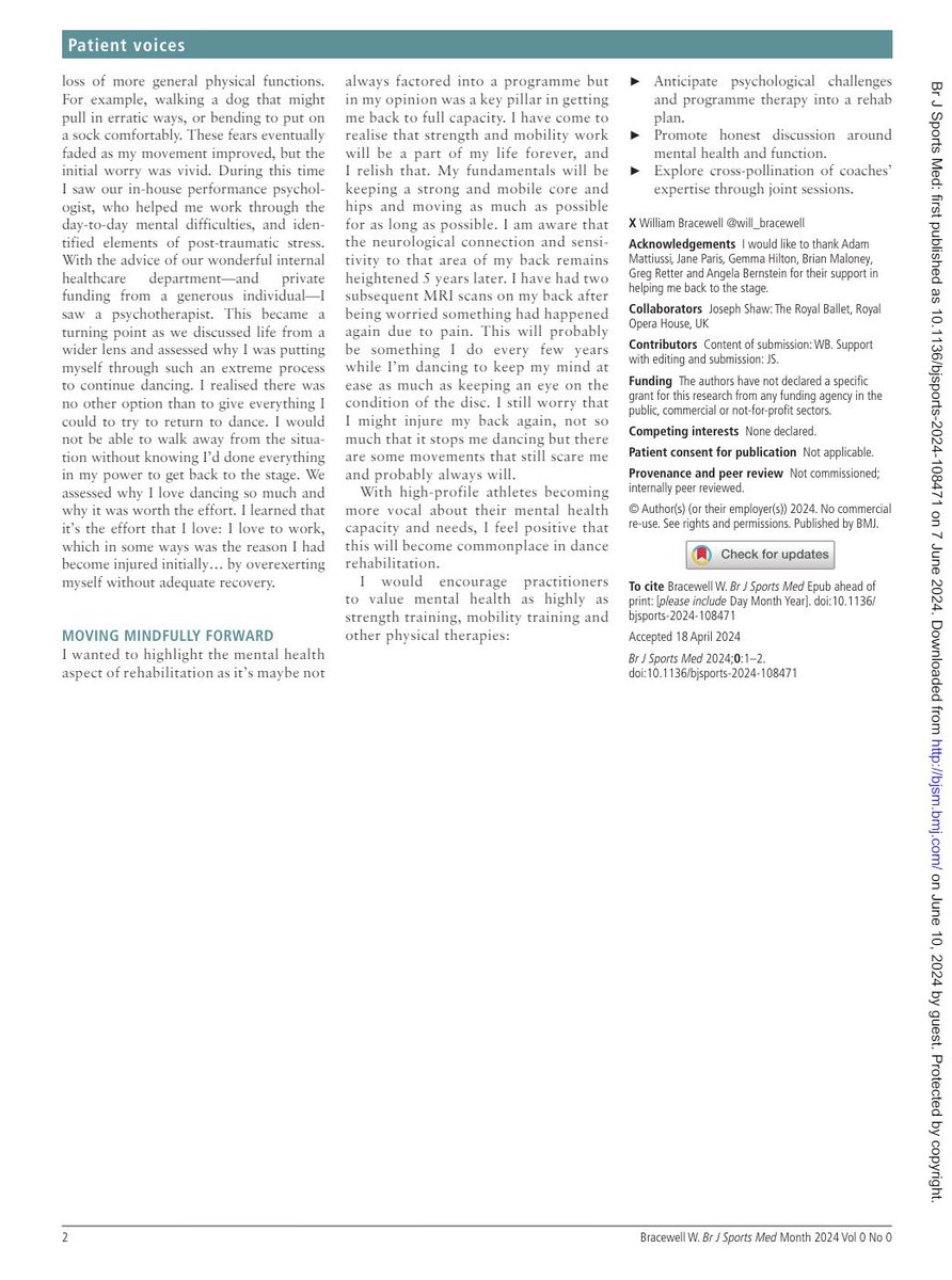William Bracewell (@will_bracewell) on Twitter photo Reflecting on a time just over five years ago and the progress since. Thank you to <a href="/BJSM_BMJ/">British Journal of Sports Medicine (BJSM)</a> <a href="/JosephShaw_/">Joseph Shaw</a> <a href="/AdamMattiussi/">Adam Mattiussi</a> for your help and guidance. Reflecting on a time just over five years ago and the progress since. Thank you to <a href="/BJSM_BMJ/">British Journal of Sports Medicine (BJSM)</a> <a href="/JosephShaw_/">Joseph Shaw</a> <a href="/AdamMattiussi/">Adam Mattiussi</a> for your help and guidance.