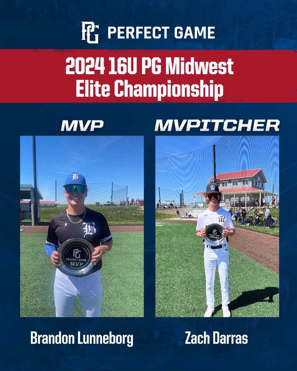Perfect Game Iowa (@iowapg) on Twitter photo 2024 16u PG Midwest Elite Championship
<a href="/PG_Tourney/">Perfect Game Tournaments</a> <a href="/ProspectMeadows/">Prospect Meadows</a>
🏆 Champion- MN Blizzard 2026 Blue
🥈Finalist- Wow Factor Qc White
🏅MVP- Brandon Lunneborg
🏅MVPitcher- Zach Darras 2024 16u PG Midwest Elite Championship
<a href="/PG_Tourney/">Perfect Game Tournaments</a> <a href="/ProspectMeadows/">Prospect Meadows</a>
🏆 Champion- MN Blizzard 2026 Blue
🥈Finalist- Wow Factor Qc White
🏅MVP- Brandon Lunneborg
🏅MVPitcher- Zach Darras