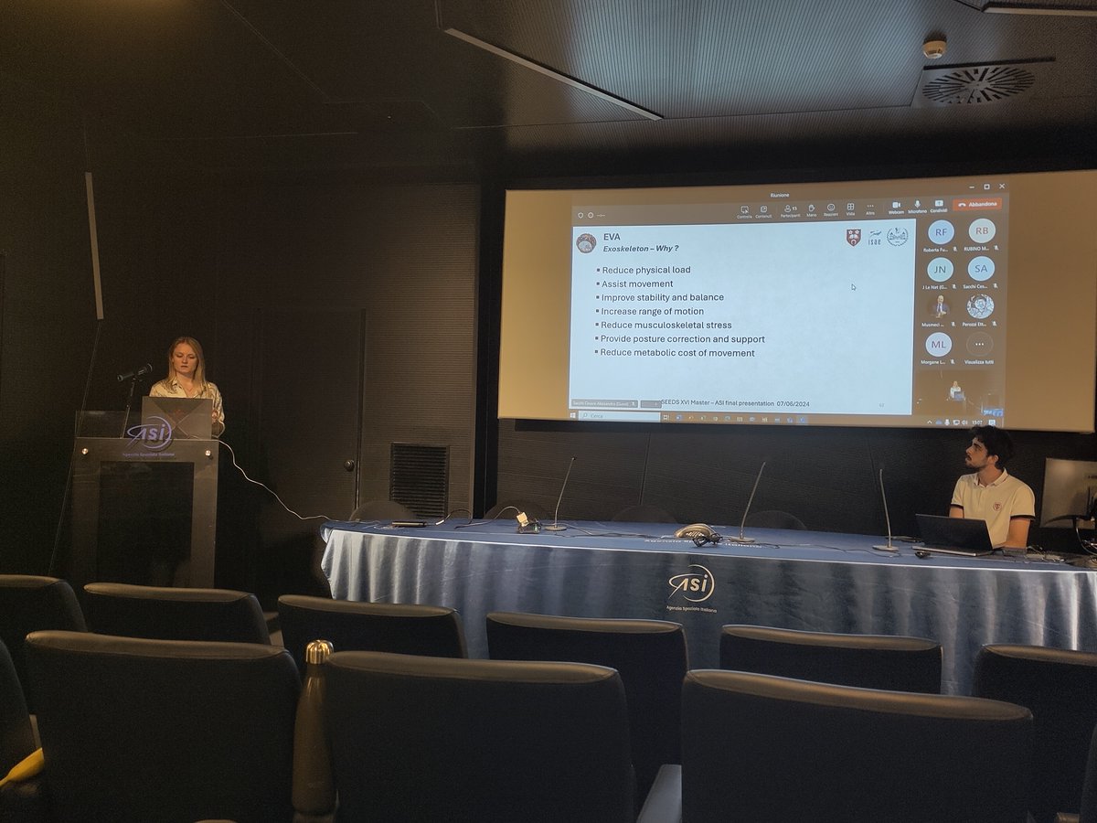 🚀 Finished Phase 1 of the SEEDS Master Program in Turin and Rome with a presentation at the <a href="/ASI_spazio/">Agenzia Spaziale ITA</a>! Huge thanks to  for hosting us. Excited for the next steps in our journey!🌌🛰️ #SEEDSXVI #AerospaceEngineering #ASI #Torino #Roma