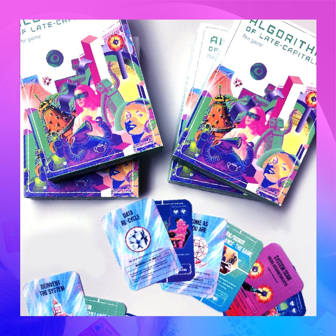 AlgorithmsOf's tweet image. If you are in #Amsterdam at #mozfest this week come play the Algorithms of Late-capitalism board game with us! 🤖🎲 @tolhuistuin @mozillafestival