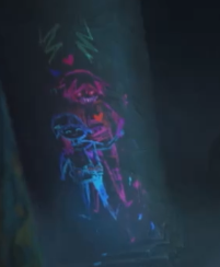 viollynt's tweet image. Jinx drew her and Vi, Vander holding them END ME😫😫😫