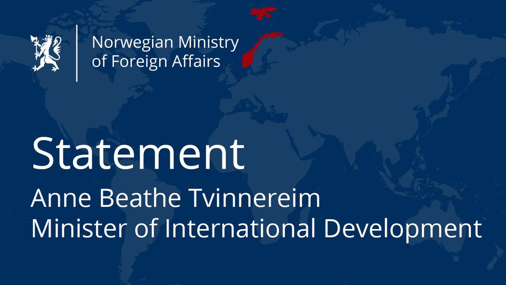 Reiterated Norway’s strong support to <a href="/UNRWA/">UNRWA</a> when meeting <a href="/UNLazzarini/">Philippe Lazzarini</a> in #Jordan 

Expressed my sympathy on the tragic loss of UNRWA staff in #Gaza. Attacks on the agency are unacceptable

Humanitarian workers and installations are protected under international law
#NotATarget
