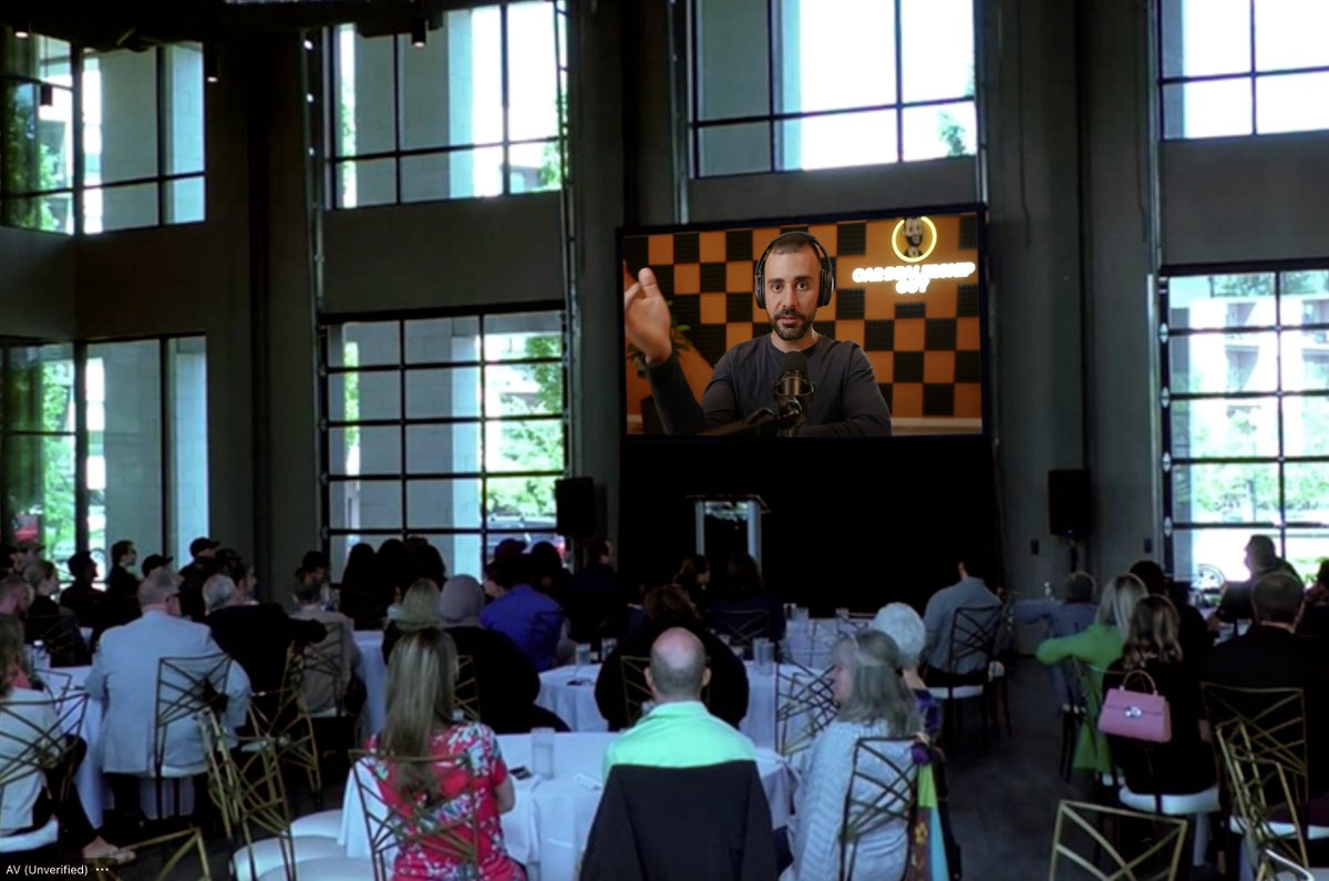 Made a surprise appearance at the Germain Auto Group's company outing this morning.

Spoke about leveraging social media for business growth, delivering a modern customer experience, how A.I. will impact peoples' jobs and much more.

Conversations like these help push the