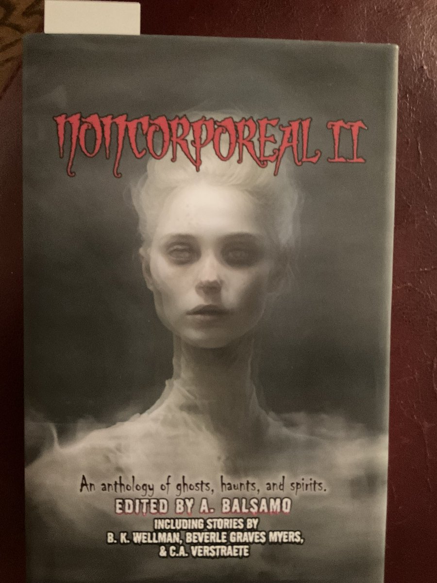 CateMoyle's tweet photo. This beautiful done (@InkdPublishing) hardcover collection of spectral stories arrived just when I’m under a strict manuscript deadline. Rats, I’ll have to wait to read! At least I know how one ghostly tale ends. #shortstory #mystery #hauntedreads https://t.co/oBA0zmjaUd