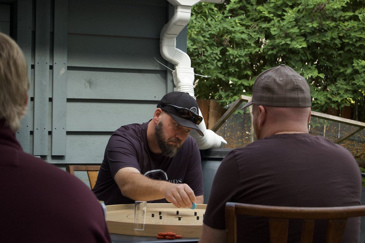 TraceyBoards's tweet photo. ☀️Summertime Crokinole☀️

⭐️NOW is the time to get in on the Crokinole Craze! Bring more fun and laughter to your friends and family with this exciting and easy to learn dexterity game. invest in a Tracey Crokinole Board. Buy yours today at https://t.co/igTMFwd2Yw ⭐️ https://t.co/BARhqqZzMG