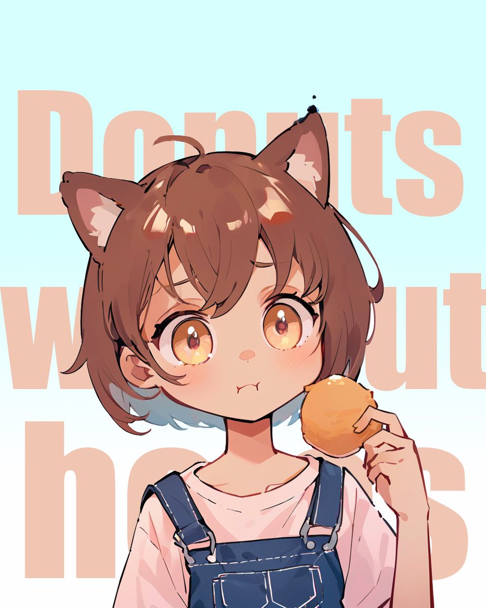 InsBow's tweet photo. 🐶Donut without Holes🍩
#dogear #overall #DogEarOverAll #AIArtwork #AIArt https://t.co/uCRBx9mJpE