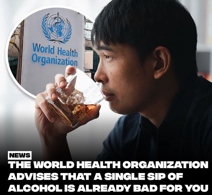 It is in fact the 2nd sip that is good for you.