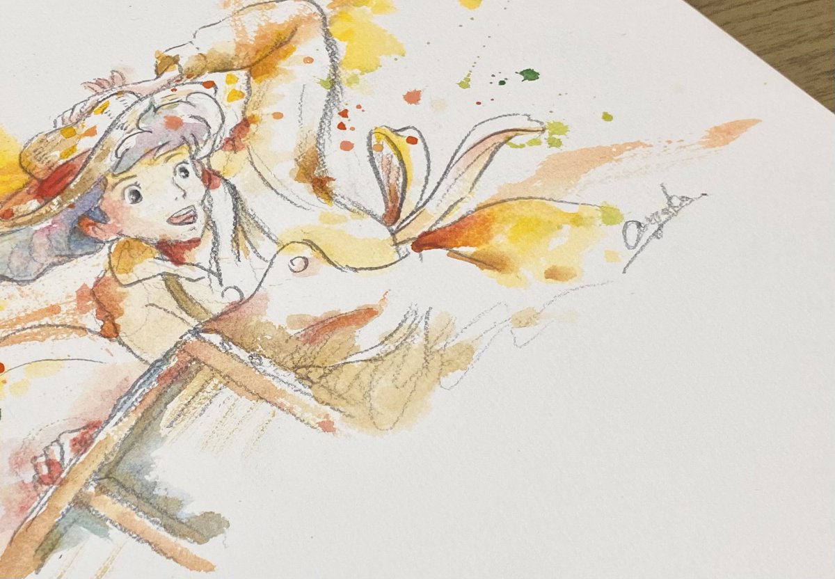 ayaka. (@ayaka_ghibliart) on Twitter photo 