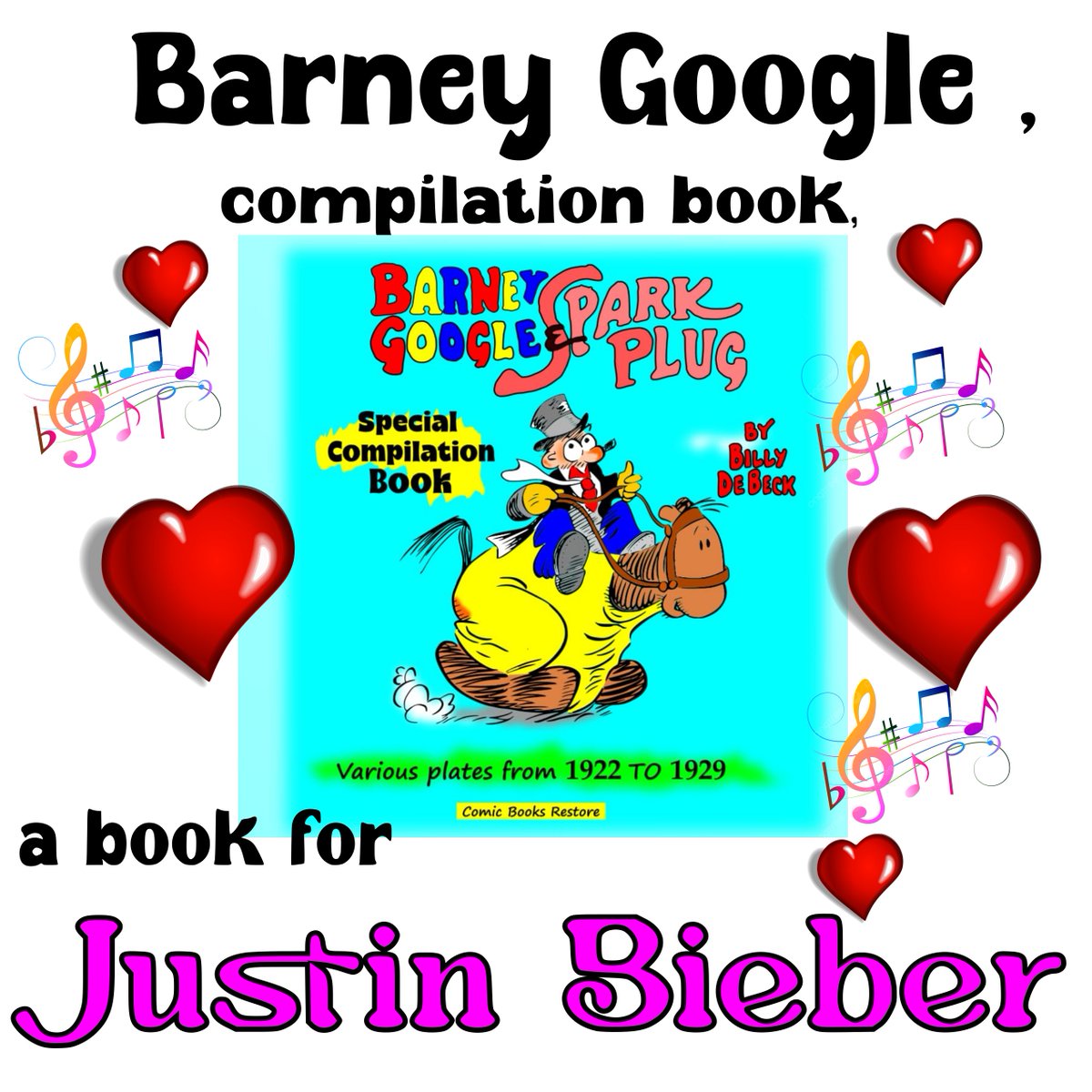 ComicRestore's tweet photo. Barney Google Book compilation a book for
@justinbieber
👉https://t.co/O3nyQdf36g

#justinbieber #bieber #belieber #love #justin #haileybieber #beliebers #bizzle #justindrewbieber #kyliejenner #purposetour #bieberfever #follow #kidrauhl #jailey #taylorswift #justinbieberedits https://t.co/zX2gvfss9b