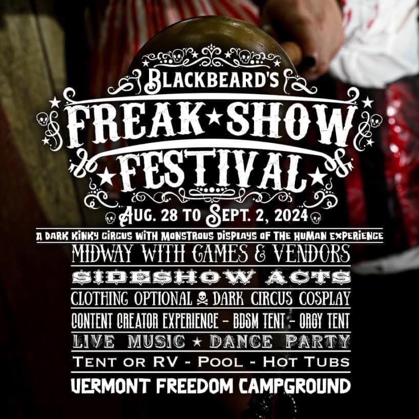 TheMaryLous's tweet photo. Aug 28 - Sept 2! @BBResurrected’s FREAK SHOW!  Be there! https://t.co/rpLhiXFpB3