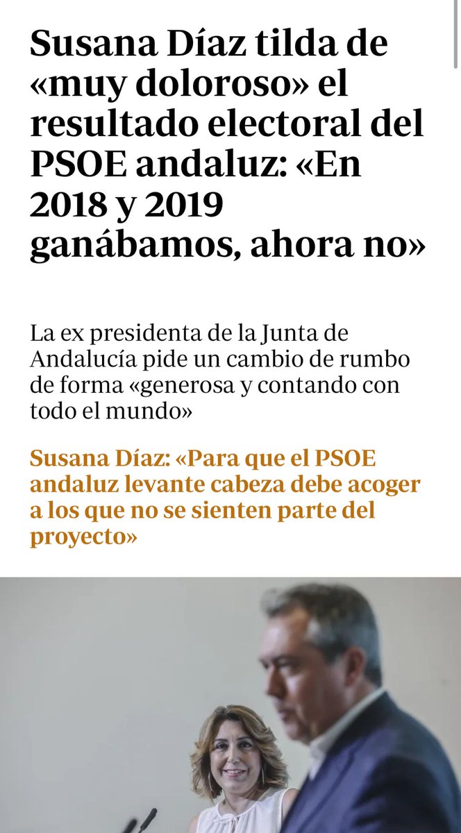 Esto lo piensan bastante más socialistas de lo q se creen en la calle san Vicente en Sevilla o en ferraz en Madrid,pero el q el lo dice en voz alta no es socialista o es un "mal socialista"