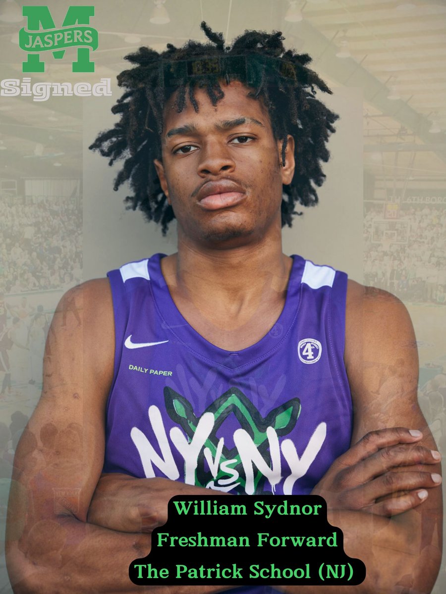 Only the beginning. 

Stoked to have @William5Sydnor join our Manhattan College Basketball family! 💚🤍