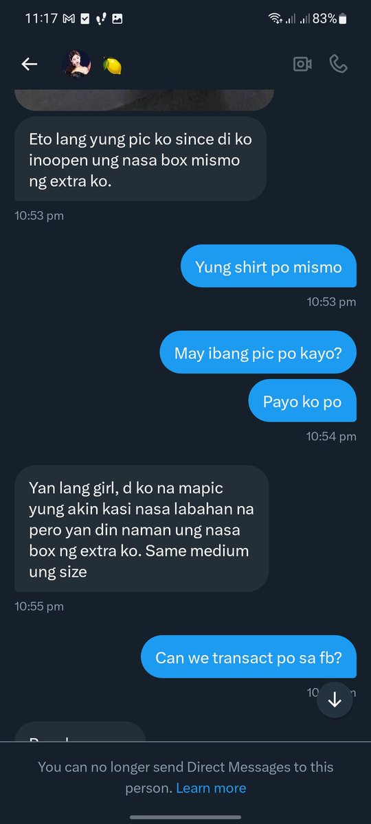 liliblink040823's tweet photo. Hellooooo guyyssss
-sa may balak po bumili ng bini shirt dito sa X app ingat po kayo....May scammer poo....magscam nalang sya tanga pa WHAHAHA๐
๐คฃ๐
#BINISHIRT #binimerch https://t.co/2ChphUGbaJ