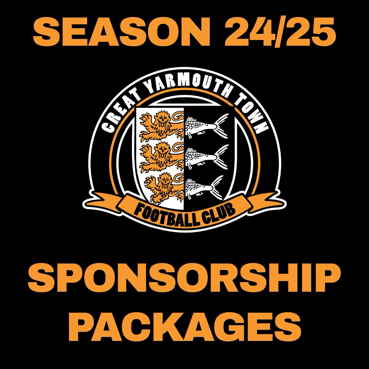 Check out our 24/25 season sponsorship packages on our website
tinyurl.com/2885scwr