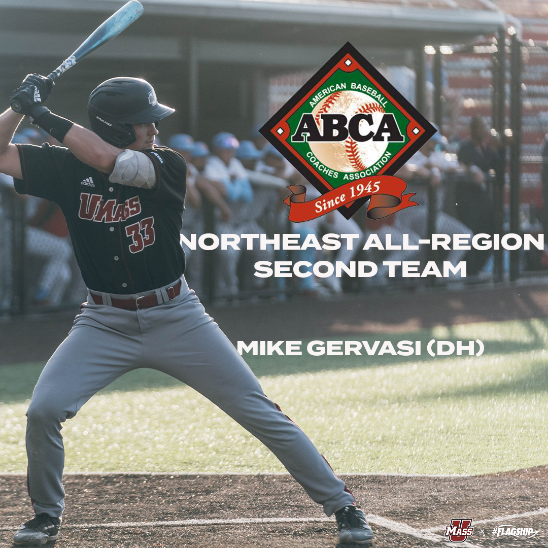 UMass Baseball (@umassbaseball) on Twitter photo Congratulations to <a href="/mikegervasi28/">Michael Gervasi</a> on being named to the ABCA/Rawlings Northeast All-Region Second Team‼️
Gervasi becomes the first Minuteman to earn the honor since 2012!
📰 tinyurl.com/596wypkn
#Flagship🚩 Congratulations to <a href="/mikegervasi28/">Michael Gervasi</a> on being named to the ABCA/Rawlings Northeast All-Region Second Team‼️
Gervasi becomes the first Minuteman to earn the honor since 2012!
📰 tinyurl.com/596wypkn
#Flagship🚩