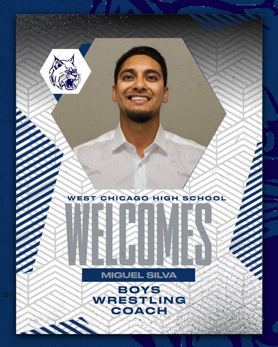 WeGoAthletics's tweet photo. Join us in welcoming our new varsity boys wrestling coach, Miguel Silva! @WegoWrestling @Wildcatshistory https://t.co/EySDwjmLus