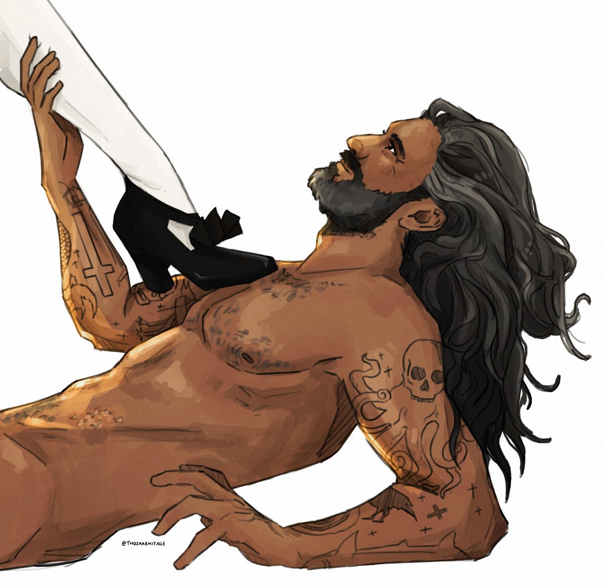 thozaarmitage's tweet image. stay down✨️
#ofmd #ofmdfanart