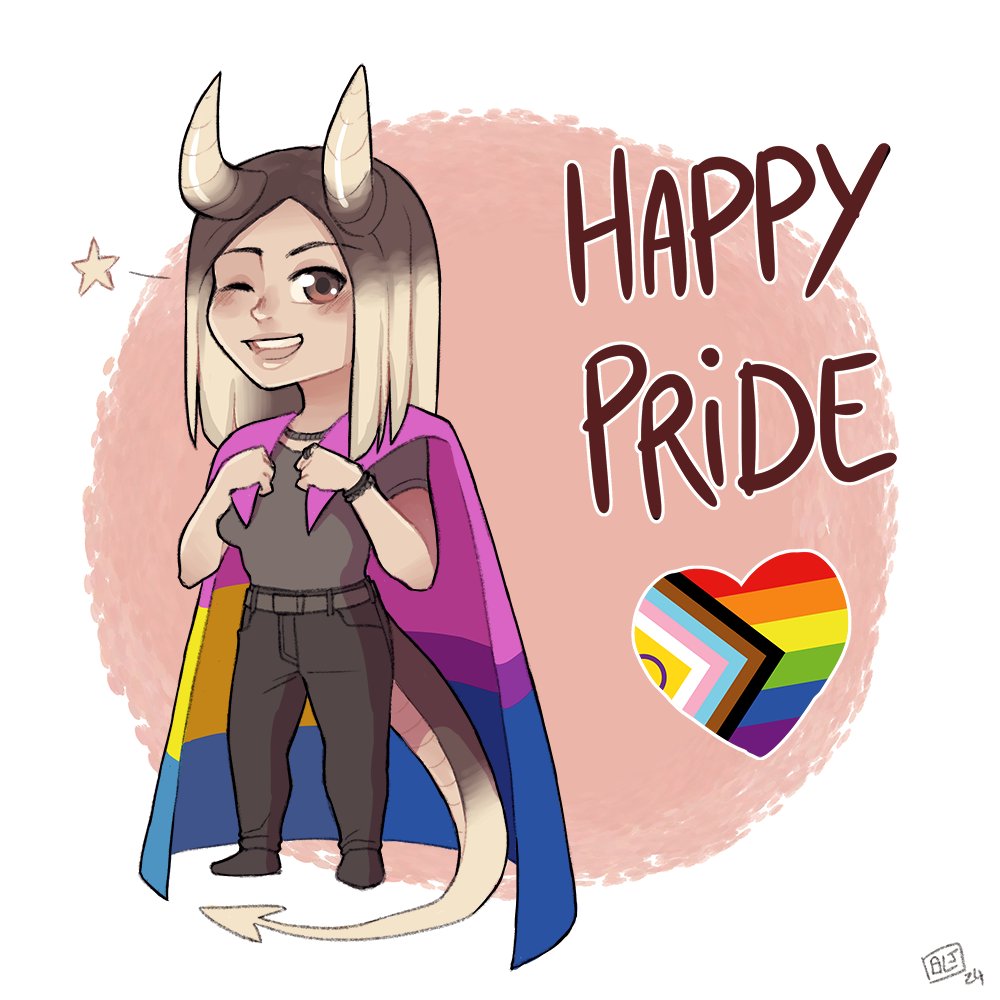 #270 - I hope you have a great #pridemonth :D