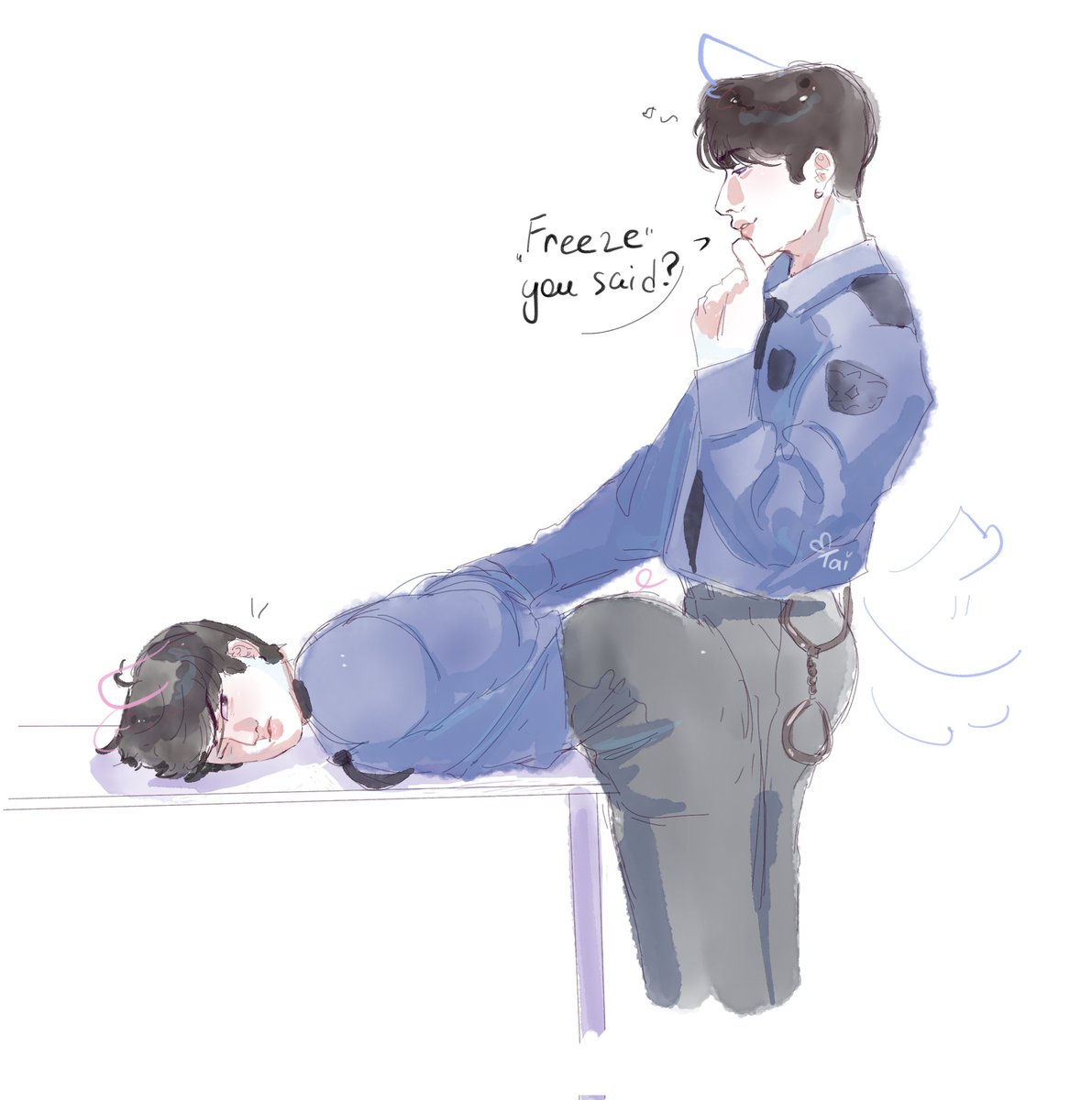 FishTaiyaki's tweet photo. Ohhhh 

🐷🐰🐺 #twochan #binchan https://t.co/N4OzwH8v6p