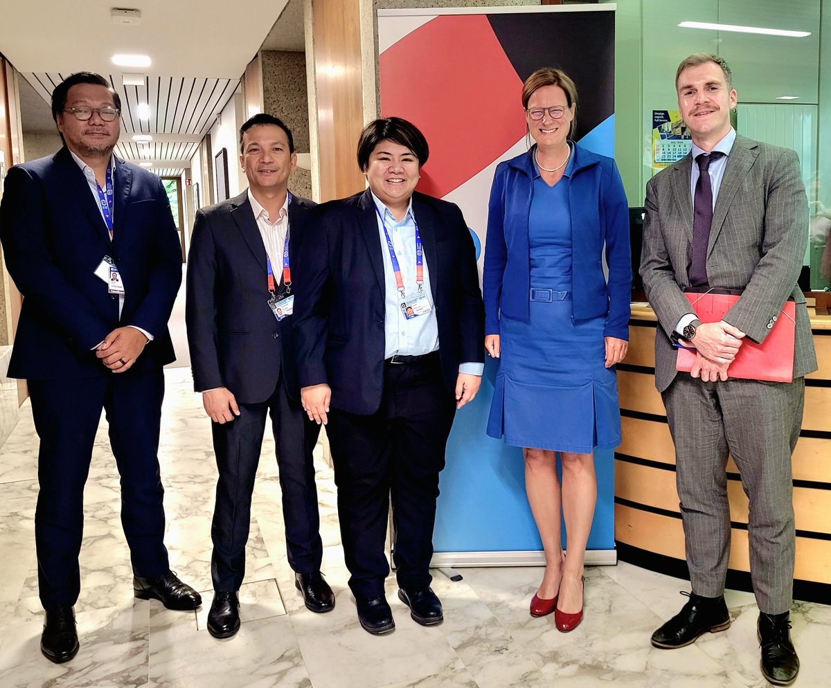 🇩🇪 Ambassador Dr. Stasch met 🇵🇭 Undersecretary Caunan today. They committed to the fair, ethical &amp; sustainable recruitment of #HealthWorkers. 

With the Global Skill Partnership &amp; the quality seal 'Fair Recruitment Healthcare Germany,' we aim to set the gold standard.
