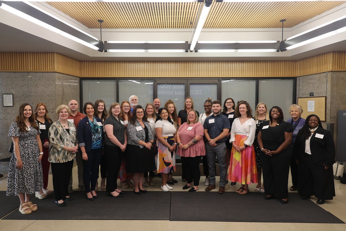 At today's State Board of Education meeting, 13 recipients of the Missouri Teacher Leader of Tomorrow Award were recognized. This program spotlights exceptional student teachers who have demonstrated great potential and are poised to become the next generation of great teachers.