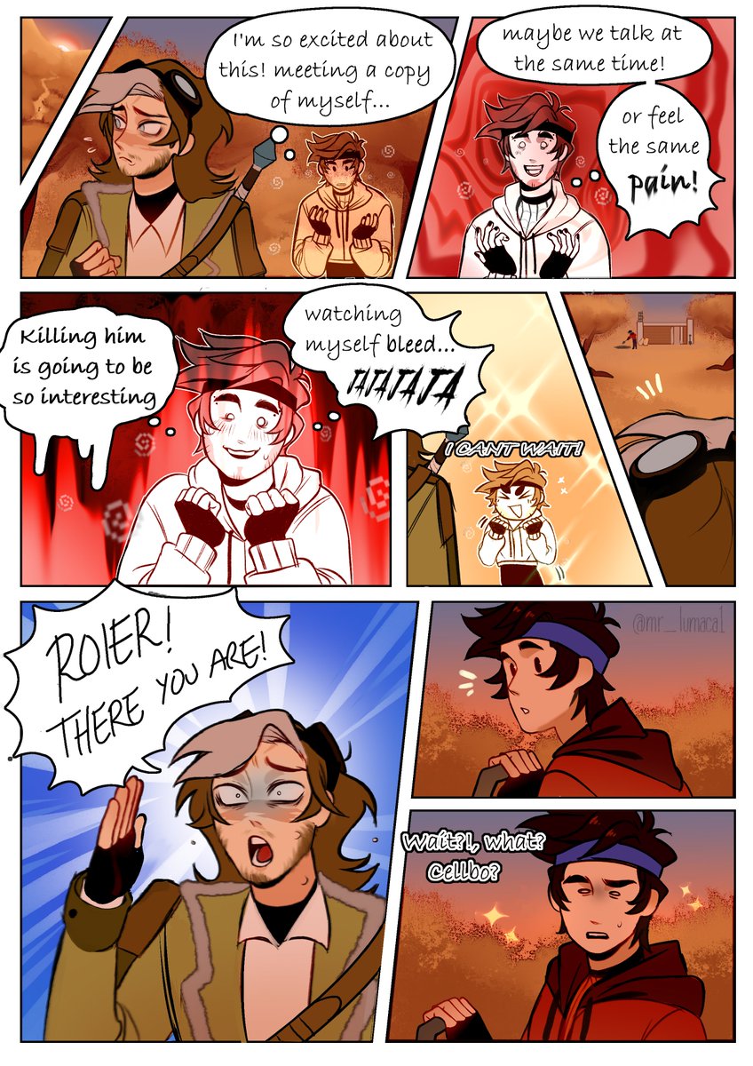 mr_lumaca1's tweet photo. (1/3) CHAPTER 7!  go watch the other parts on my profile to get more context xd   #GuapoDuoAu #Guapoduofanart https://t.co/w80xs0iyCc