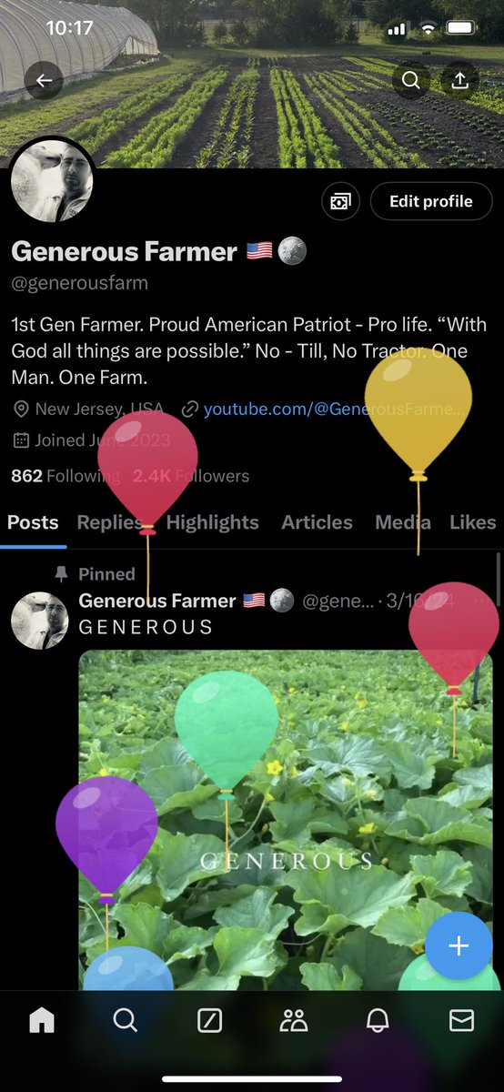 𝐆𝐄𝐍𝐄𝐑𝐎𝐔𝐒 𝐅𝐀𝐑𝐌𝐄𝐑 🪙 tweet media