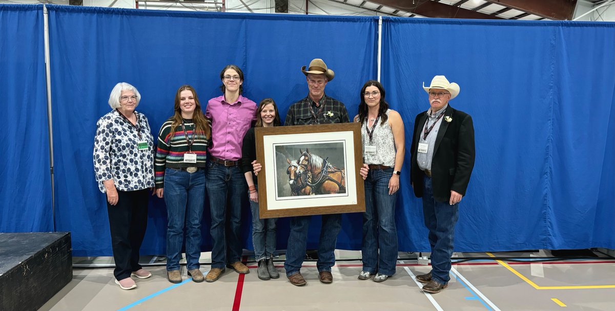 Stockgrowersfdn's tweet photo. Last night we were able to present the 2024 Saskatchewan TESA to Block Ranching of Abbey, SK! Congratulations to the Block Family and good luck at the national level!  @SK_StockGrowers
#TESA2024 #grasslandconservation #nativegrasslands #ssga111 #environmentalstewardshipaward https://t.co/ASiqbbFOJ1