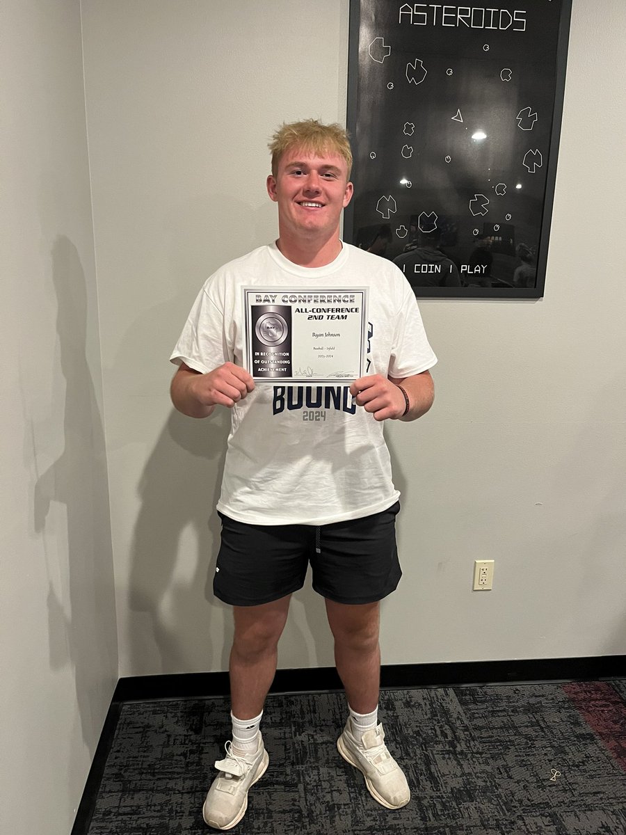 Menasha Baseball (@menashabase) on Twitter photo Next we have <a href="/ryanjohnson2743/">Ryan Johnson</a> who earned Bay All Conference 2nd team in the infield.
Congratulations <a href="/ryanjohnson2743/">Ryan Johnson</a> on the amazing senior season. We are so proud of you and will miss you at Menasha Baseball. Next we have <a href="/ryanjohnson2743/">Ryan Johnson</a> who earned Bay All Conference 2nd team in the infield.
Congratulations <a href="/ryanjohnson2743/">Ryan Johnson</a> on the amazing senior season. We are so proud of you and will miss you at Menasha Baseball.