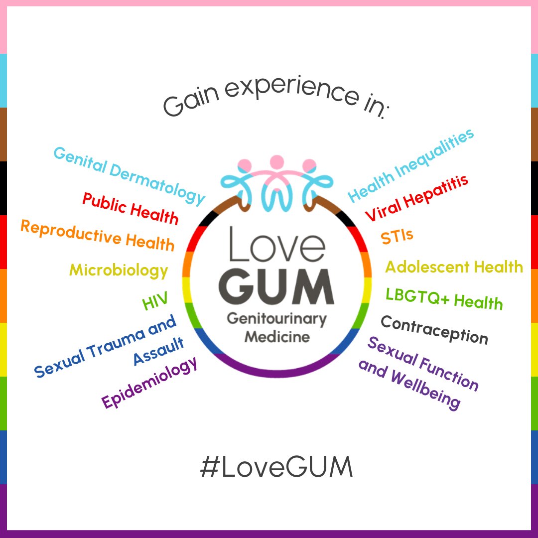 💡 Why will you #LoveGUM?
 
GUM offers opportunities to explore various medical fields such as   infectious diseases, gynaecology, dermatology, public health, and more.   

Shape your career with the breadth and depth that GUM provides! Start your journey: bit.ly/4bNbaB3