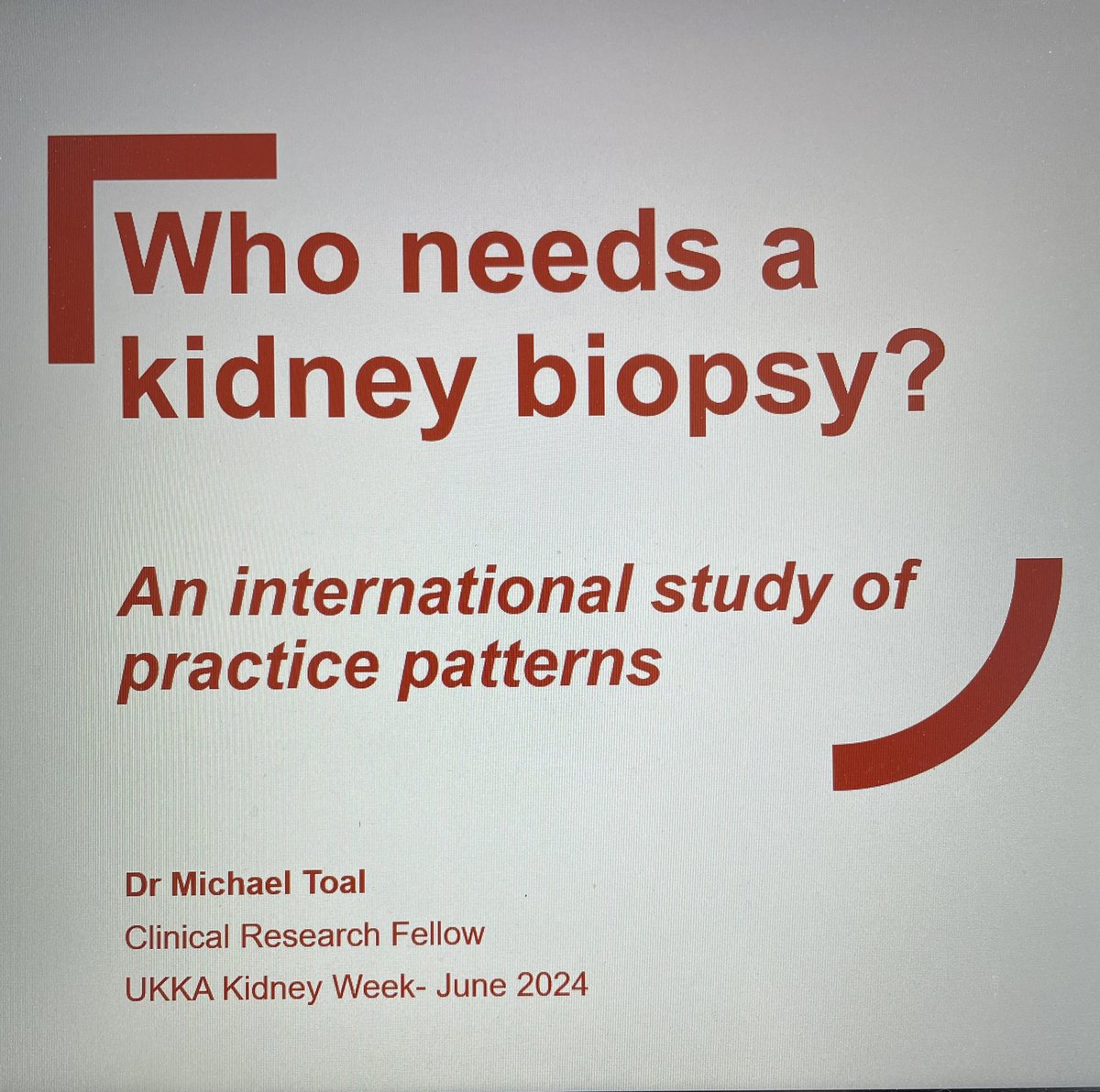 Michael Toal (@michaeltoal6) on Twitter photo Busy week ahead presenting our results at #UKKW2024 & #INS24 . Manuscript almost ready for submission too.
Thanks all who participated!
<a href="/kidney_boy/">Joel M. Topf, MD FACP</a> <a href="/hswapnil/">Swapnil Hiremath @hswapnil.medsky.social</a> <a href="/nkf/">National Kidney Foundation</a> Busy week ahead presenting our results at #UKKW2024 & #INS24 . Manuscript almost ready for submission too.
Thanks all who participated!
<a href="/kidney_boy/">Joel M. Topf, MD FACP</a> <a href="/hswapnil/">Swapnil Hiremath @hswapnil.medsky.social</a> <a href="/nkf/">National Kidney Foundation</a>