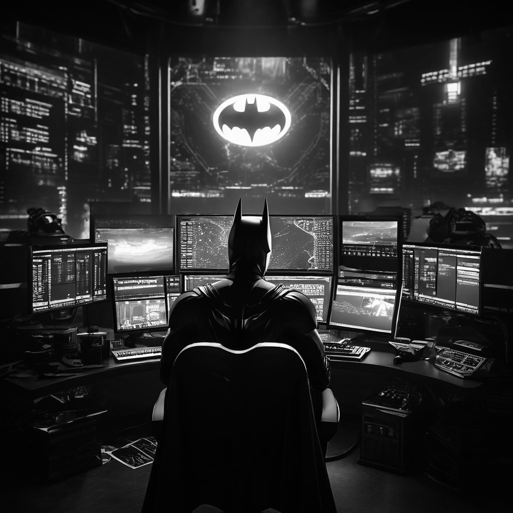 BatInTheCat's tweet photo. It started at the Batcave. Before switching bodies, I was Batman.

On this night, The Scrambler infiltrated the Batcomputer and I was out of time.

Backup plan after backup plan failed.

The Scrambler found his goal, my Contingency Plans, body switching everyone on this list. https://t.co/vQaX1zXik8