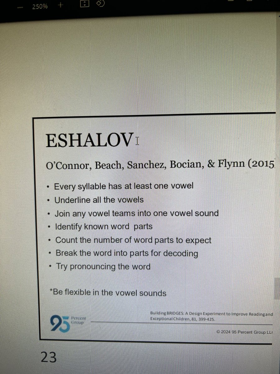 Megan Kingery, M.Ed (@lilkings08) on Twitter photo Thatās a fun way to remember that every syllable has at least one vowel! ESHALOV! All about mnemonic devices to help remember things! #PATTANLIT24 <a href="/95percentgroup/">95percentgroup</a> @dyslexiaMRE Thatās a fun way to remember that every syllable has at least one vowel! ESHALOV! All about mnemonic devices to help remember things! #PATTANLIT24 <a href="/95percentgroup/">95percentgroup</a> @dyslexiaMRE