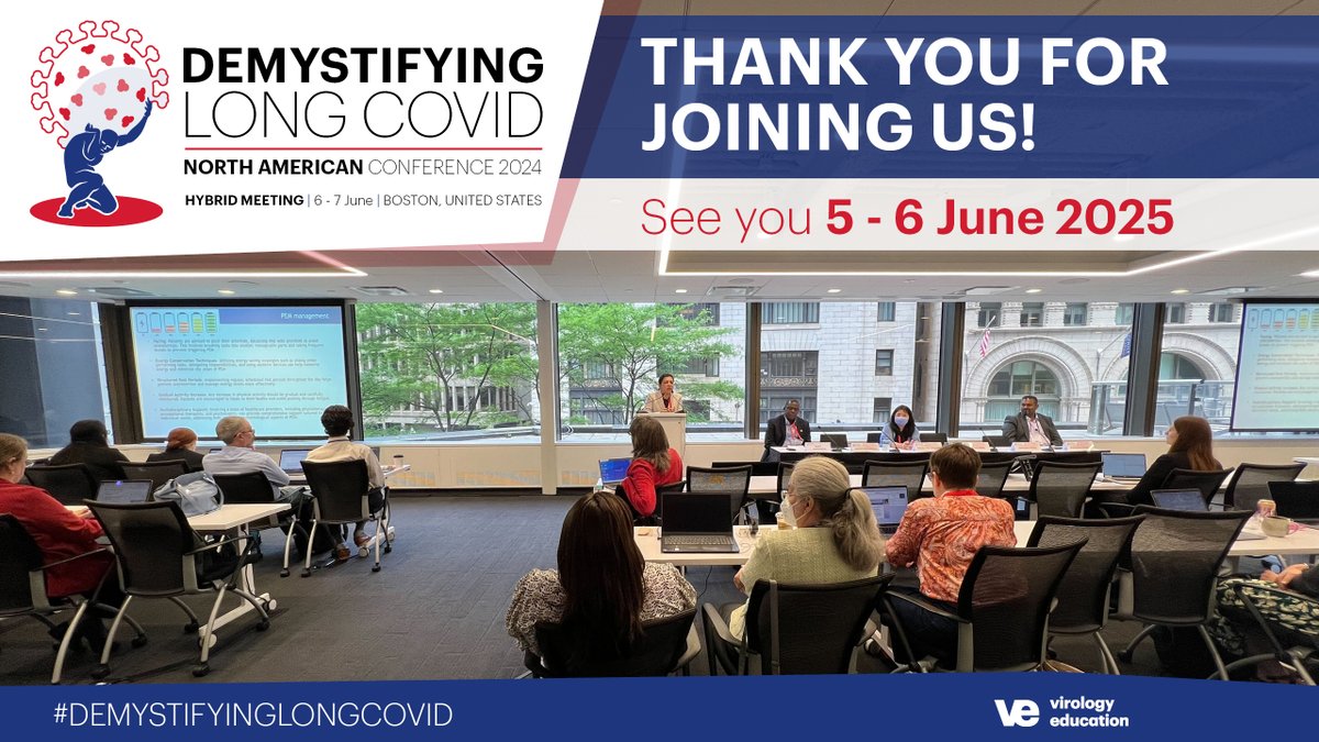 Academic_MedEdu's tweet photo. 🎉 #DemystifyingLongCOVID gathered #HCPs, #policymakers, and #community in a collaborative and engaging atmosphere to address #educationalneeds in #globalhealthcare settings. 
📷 Did you miss it? #viewonline now! 📷
👉https://t.co/dRfONed6v6 https://t.co/ZpIDkExSZE