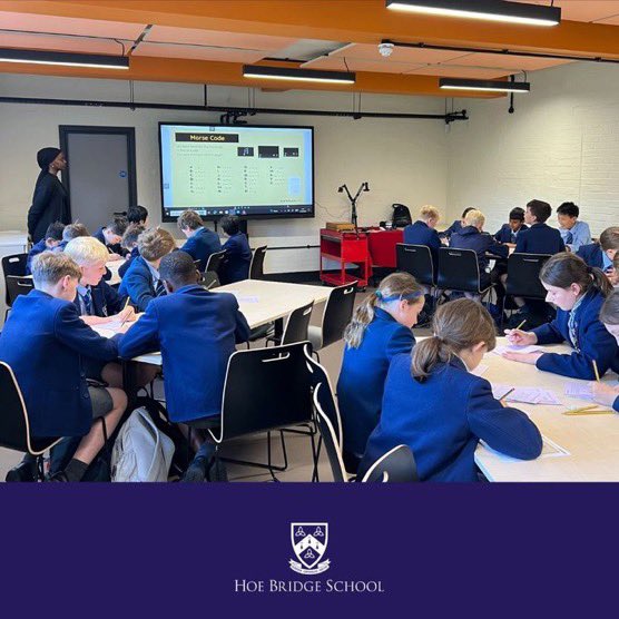 HoeBridgeSchool's tweet image. The Year 6 children enjoyed a great day out yesterday at Bletchley Park. The day was a success and the children threw themselves into the code-breaking. 👩💻 It was especially significant due to the 80th anniversary of D-Day. 
#HoeBridgeSchool #hbshappiness #CodeBreaking